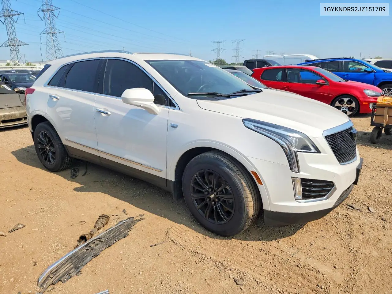 2018 Cadillac Xt5 Luxury VIN: 1GYKNDRS2JZ151709 Lot: 61005746