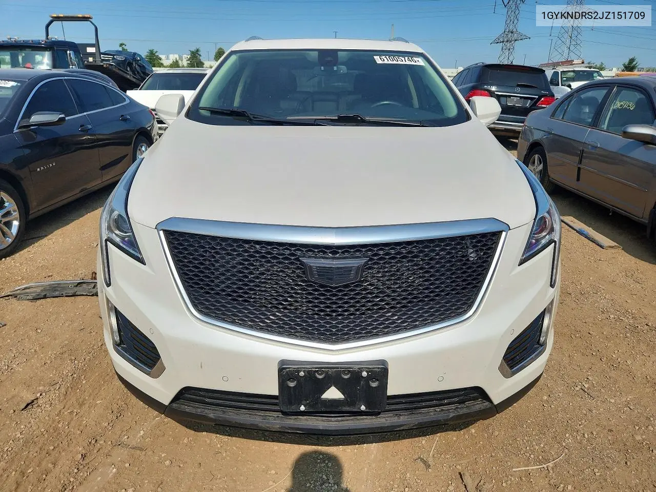 2018 Cadillac Xt5 Luxury VIN: 1GYKNDRS2JZ151709 Lot: 61005746