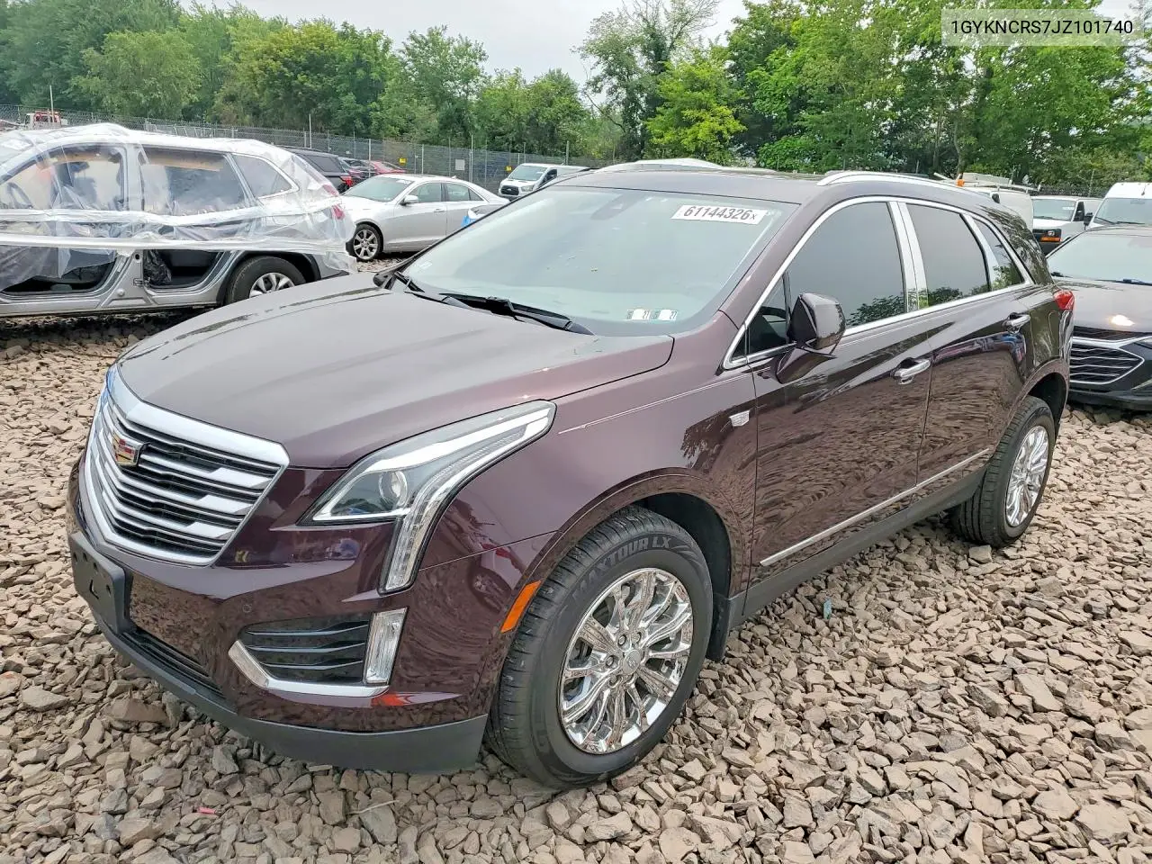 2018 Cadillac Xt5 Luxury VIN: 1GYKNCRS7JZ101740 Lot: 61144326