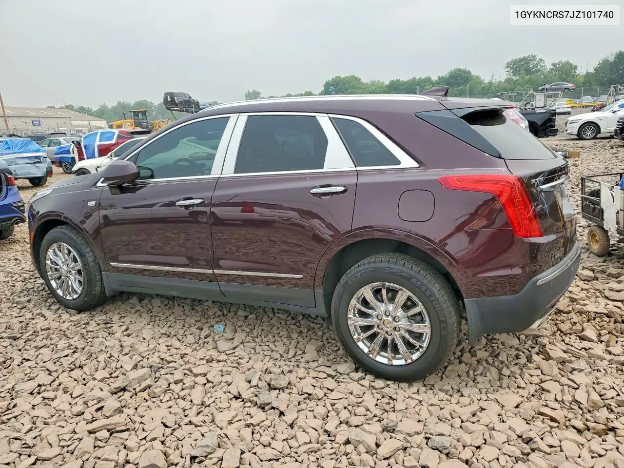 2018 Cadillac Xt5 Luxury VIN: 1GYKNCRS7JZ101740 Lot: 61144326