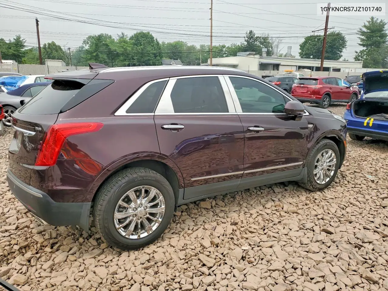 2018 Cadillac Xt5 Luxury VIN: 1GYKNCRS7JZ101740 Lot: 61144326