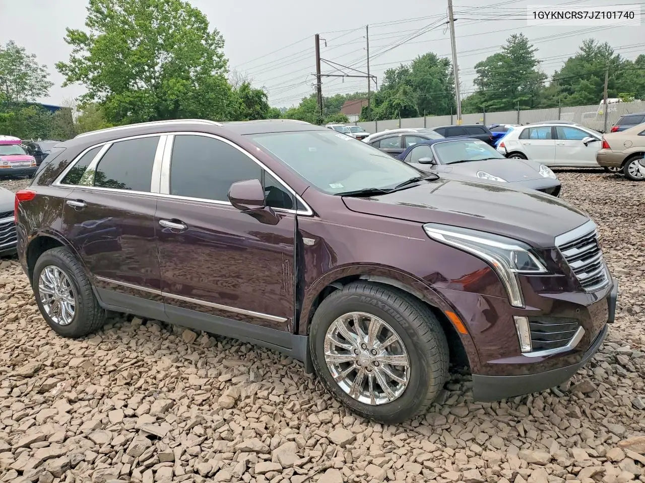 2018 Cadillac Xt5 Luxury VIN: 1GYKNCRS7JZ101740 Lot: 61144326