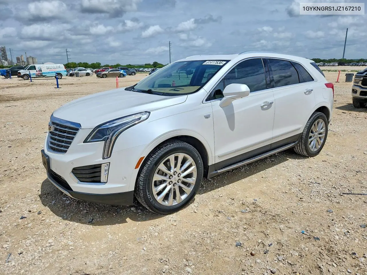 2018 Cadillac Xt5 Platinum VIN: 1GYKNGRS1JZ167210 Lot: 61417636