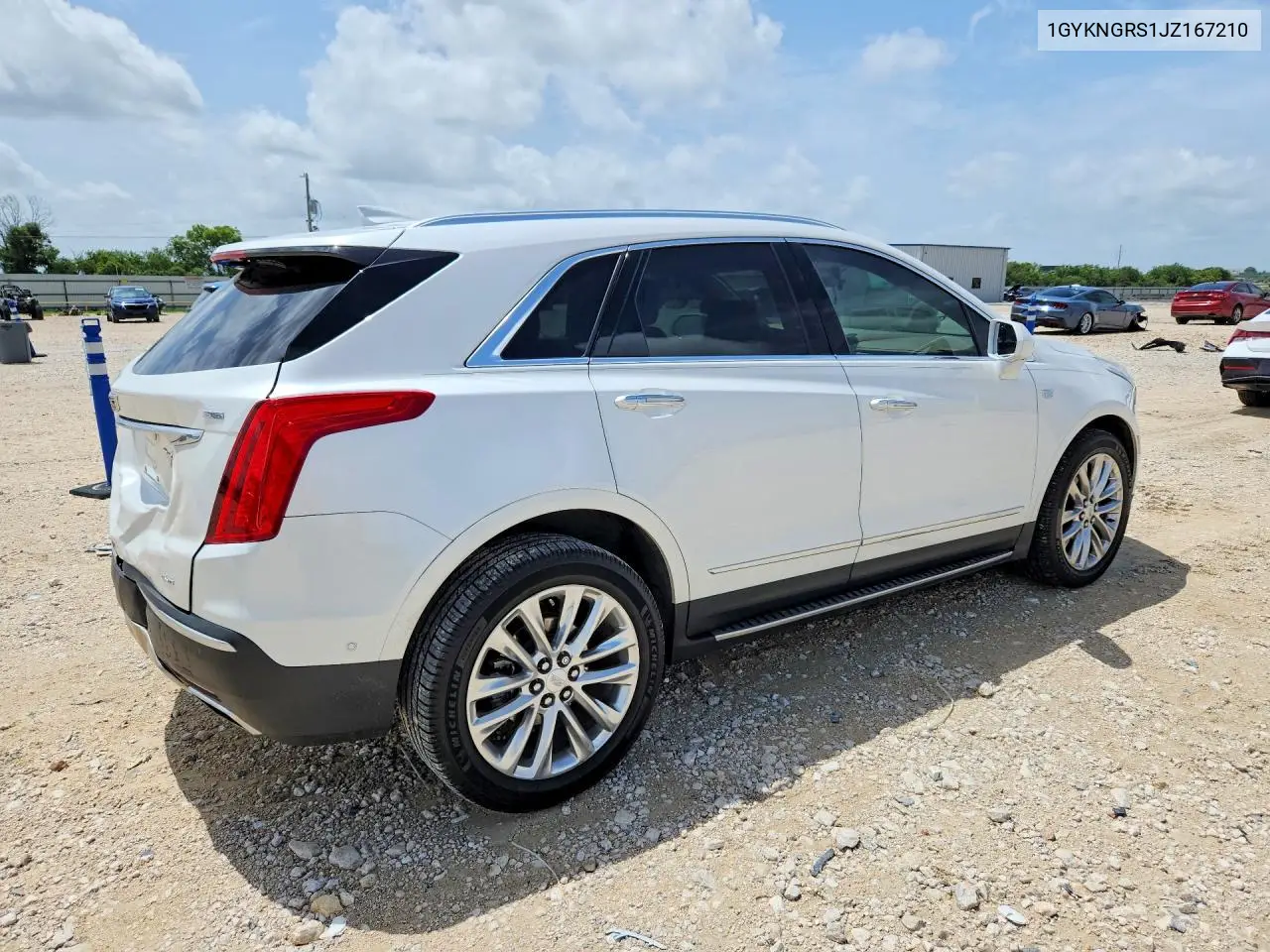 2018 Cadillac Xt5 Platinum VIN: 1GYKNGRS1JZ167210 Lot: 61417636