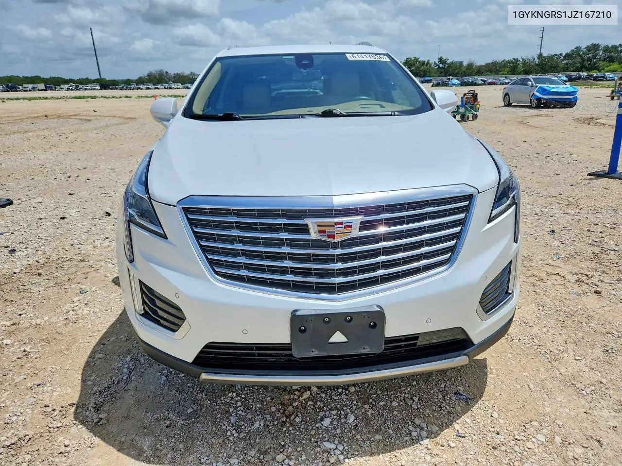2018 Cadillac Xt5 Platinum VIN: 1GYKNGRS1JZ167210 Lot: 61417636