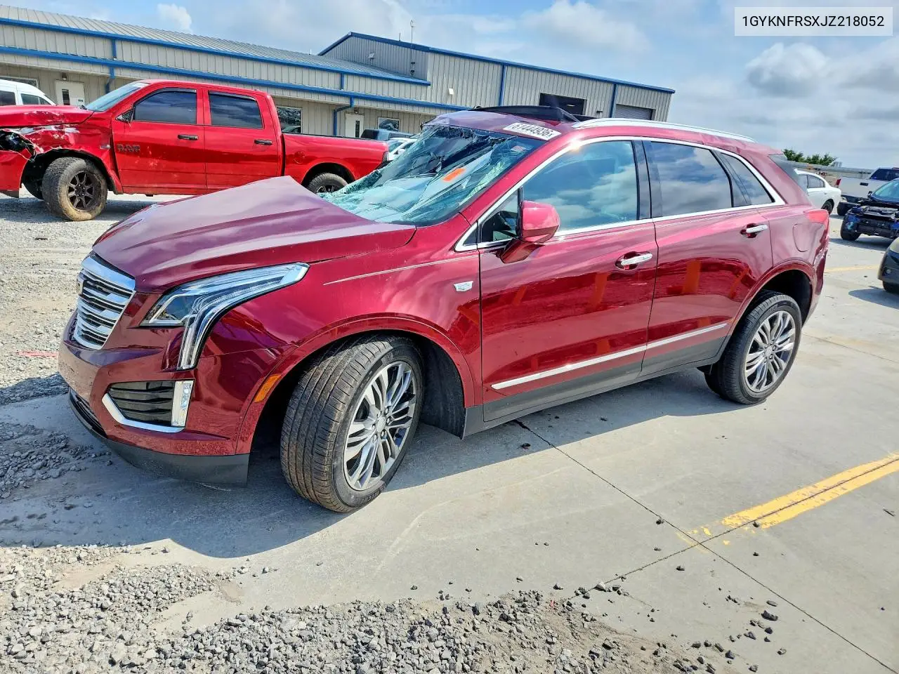 2018 Cadillac Xt5 Premium Luxury VIN: 1GYKNFRSXJZ218052 Lot: 61444936