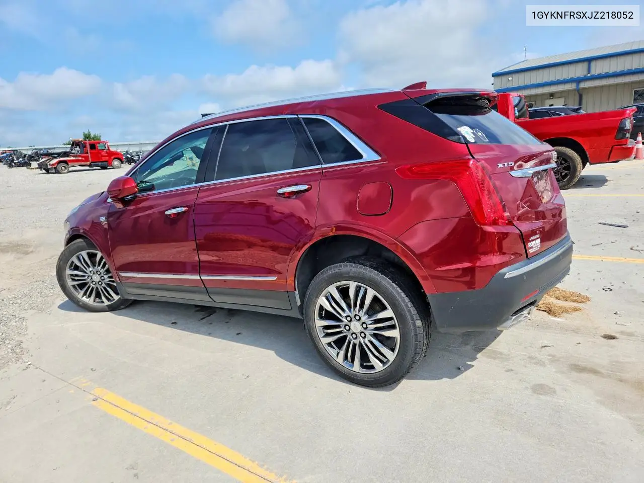 2018 Cadillac Xt5 Premium Luxury VIN: 1GYKNFRSXJZ218052 Lot: 61444936