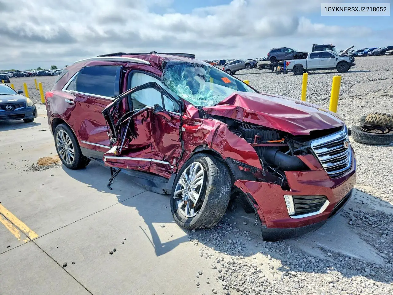 2018 Cadillac Xt5 Premium Luxury VIN: 1GYKNFRSXJZ218052 Lot: 61444936