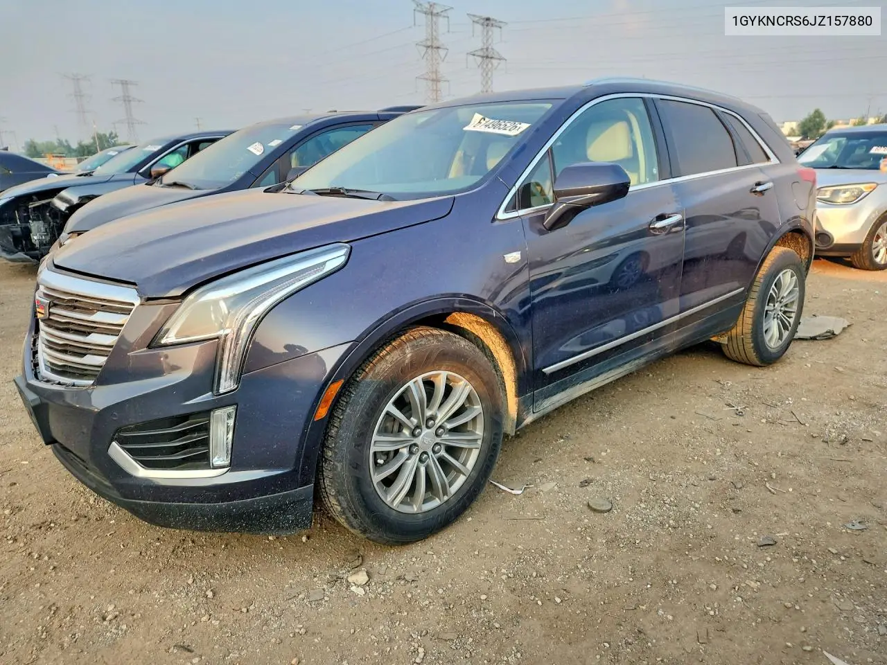 2018 Cadillac Xt5 Luxury VIN: 1GYKNCRS6JZ157880 Lot: 61496526