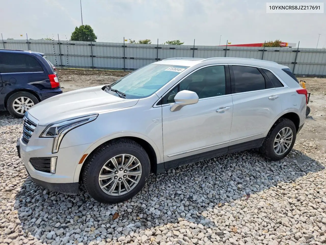 2018 Cadillac Xt5 Luxury VIN: 1GYKNCRS8JZ217691 Lot: 61536846