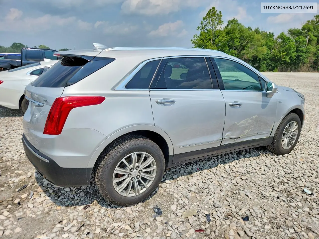 2018 Cadillac Xt5 Luxury VIN: 1GYKNCRS8JZ217691 Lot: 61536846