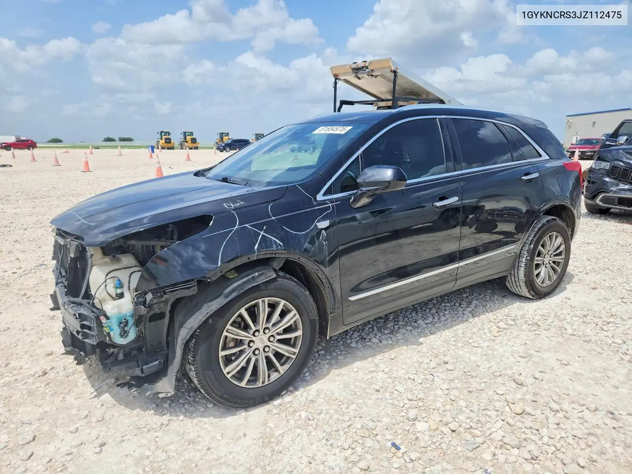 2018 Cadillac Xt5 Luxury VIN: 1GYKNCRS3JZ112475 Lot: 61684976
