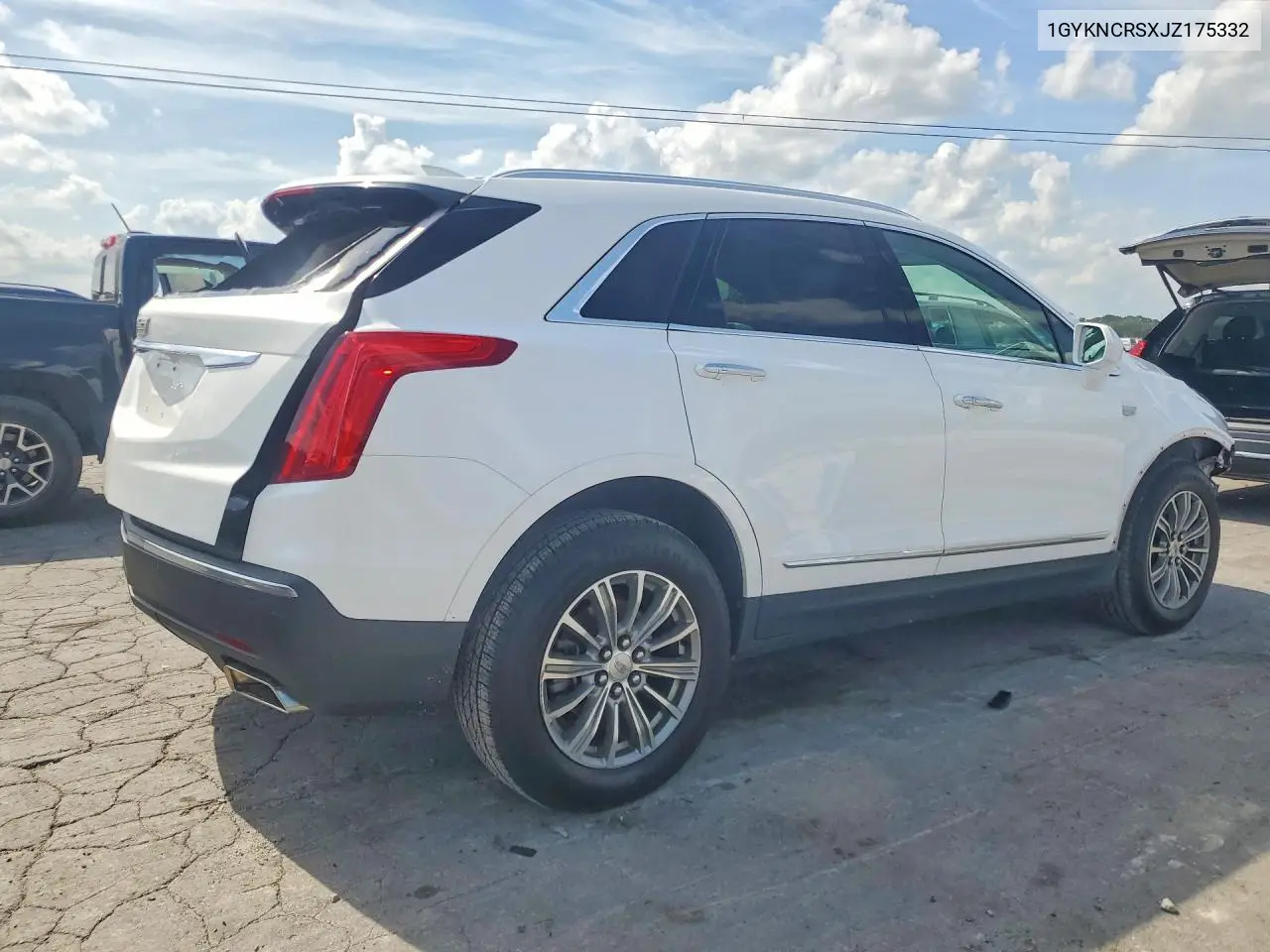 2018 Cadillac Xt5 Luxury VIN: 1GYKNCRSXJZ175332 Lot: 61962086