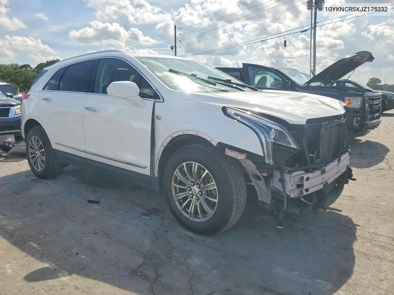 2018 Cadillac Xt5 Luxury VIN: 1GYKNCRSXJZ175332 Lot: 61962086