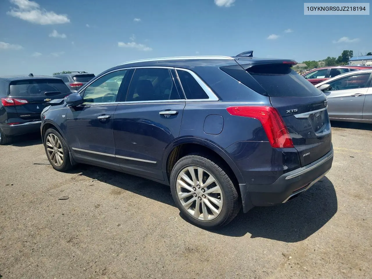 2018 Cadillac Xt5 Platinum VIN: 1GYKNGRS0JZ218194 Lot: 79135045