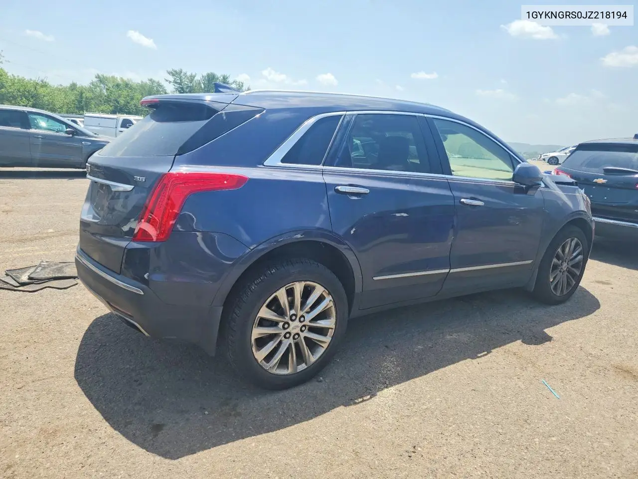 2018 Cadillac Xt5 Platinum VIN: 1GYKNGRS0JZ218194 Lot: 79135045