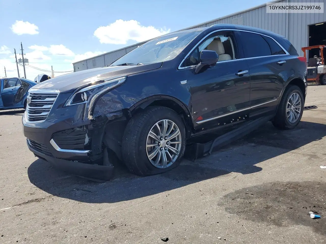 2018 Cadillac Xt5 Luxury VIN: 1GYKNCRS3JZ199746 Lot: 85458895