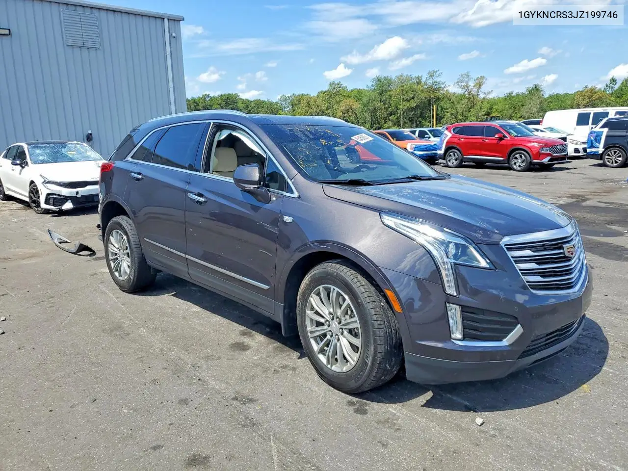 2018 Cadillac Xt5 Luxury VIN: 1GYKNCRS3JZ199746 Lot: 85458895