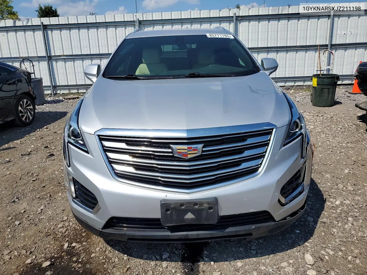 2018 Cadillac Xt5 VIN: 1GYKNARSXJZ211198 Lot: 85771785
