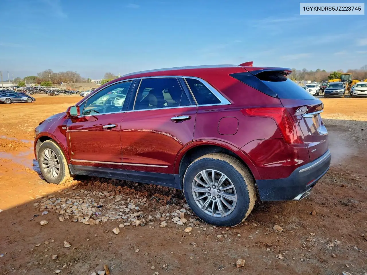 1GYKNDRS5JZ223745 2018 Cadillac Xt5 Luxury