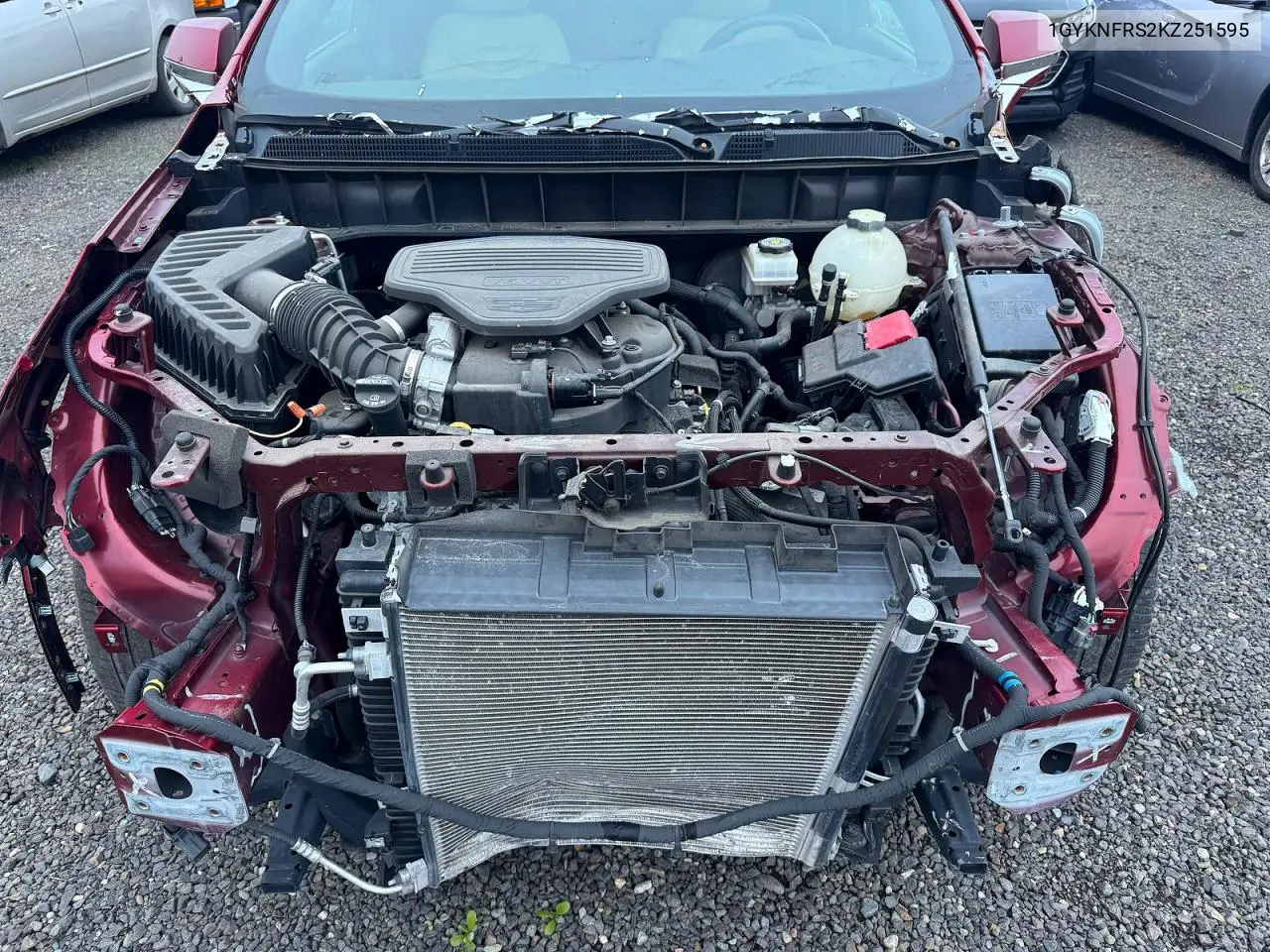 1GYKNFRS2KZ251595 2019 Cadillac Xt5 Premium Luxury