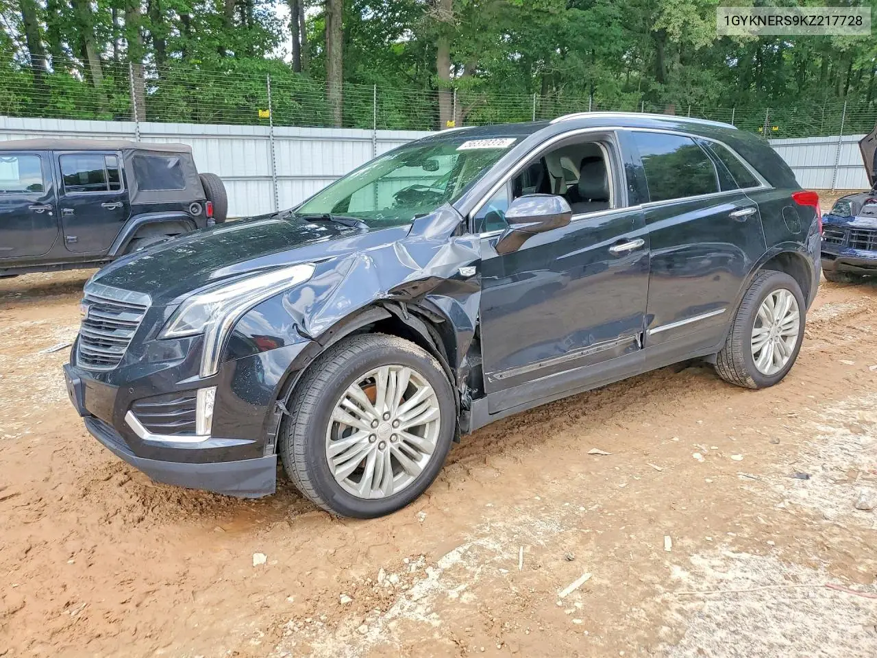 2019 Cadillac Xt5 Premium Luxury VIN: 1GYKNERS9KZ217728 Lot: 56370376