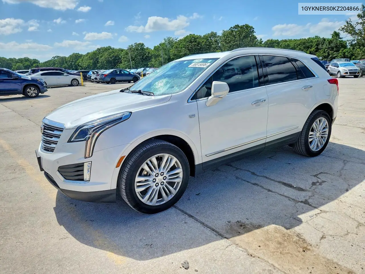 2019 Cadillac Xt5 Premium Luxury VIN: 1GYKNERS0KZ204866 Lot: 56815696