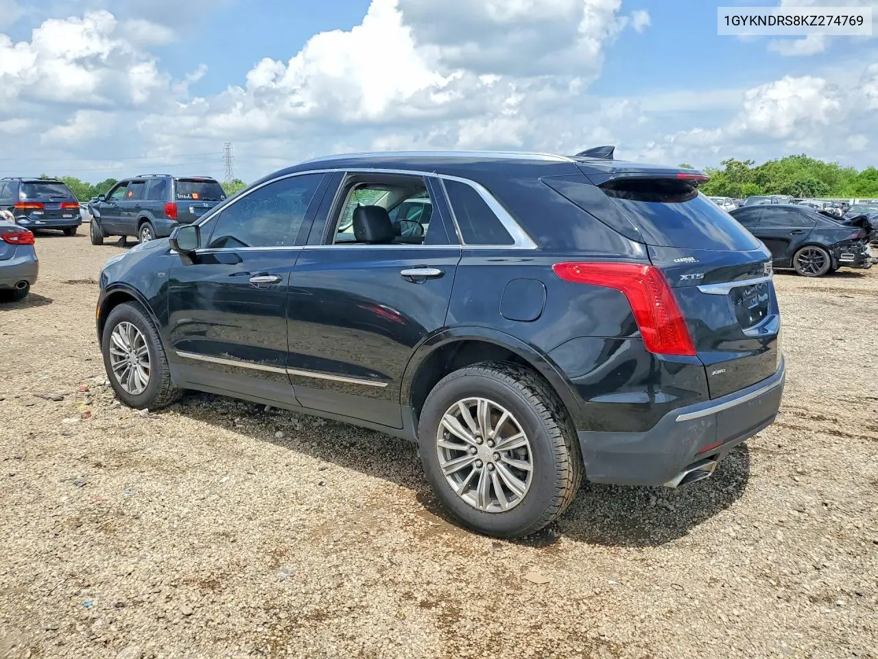 2019 Cadillac Xt5 Luxury VIN: 1GYKNDRS8KZ274769 Lot: 56987216