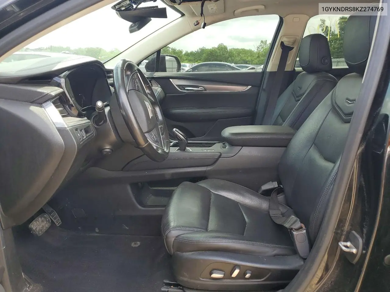 2019 Cadillac Xt5 Luxury VIN: 1GYKNDRS8KZ274769 Lot: 56987216