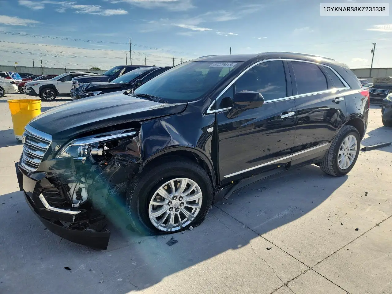 2019 Cadillac Xt5 VIN: 1GYKNARS8KZ235338 Lot: 57020416