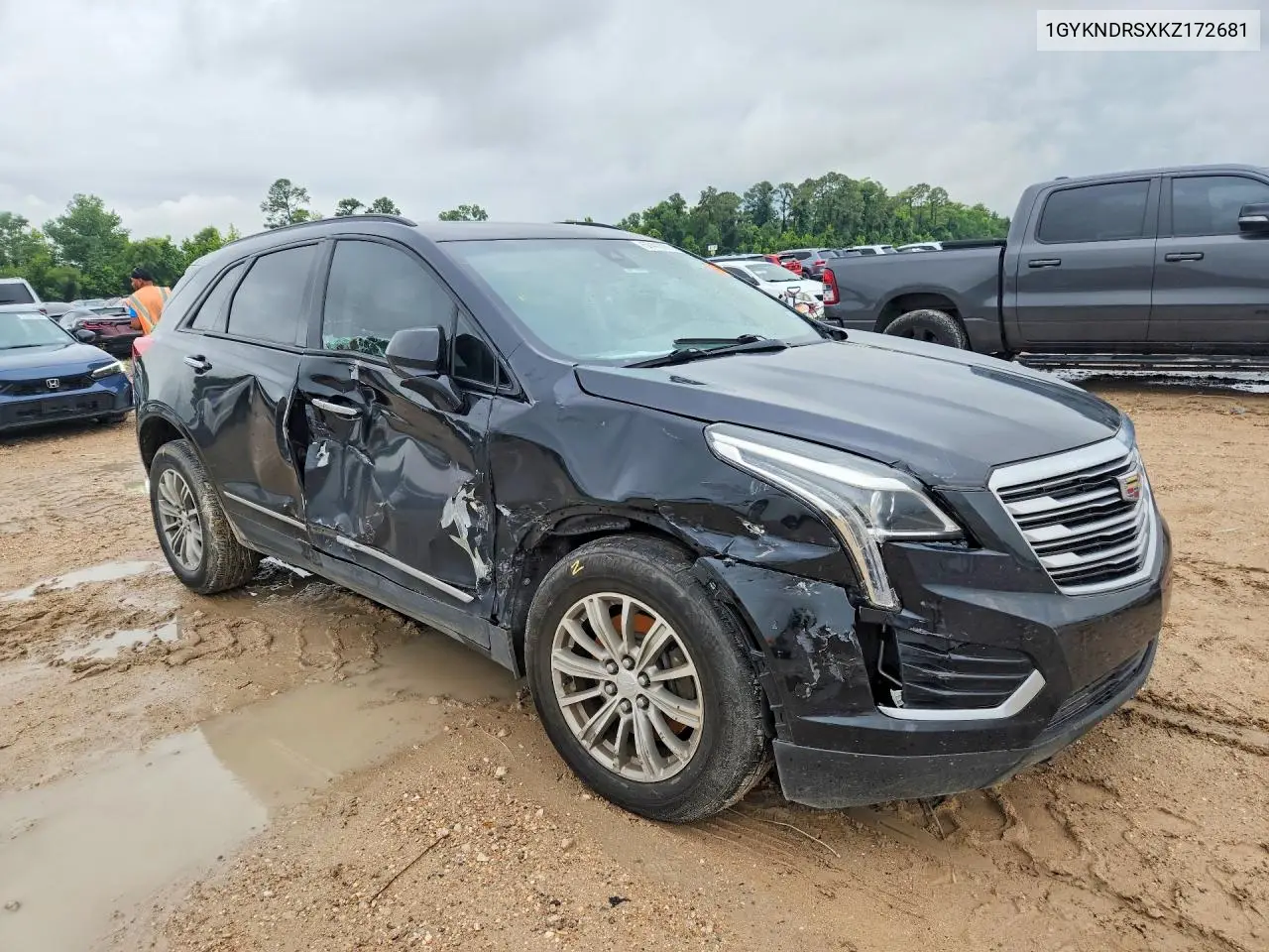 2019 Cadillac Xt5 Luxury VIN: 1GYKNDRSXKZ172681 Lot: 57413376