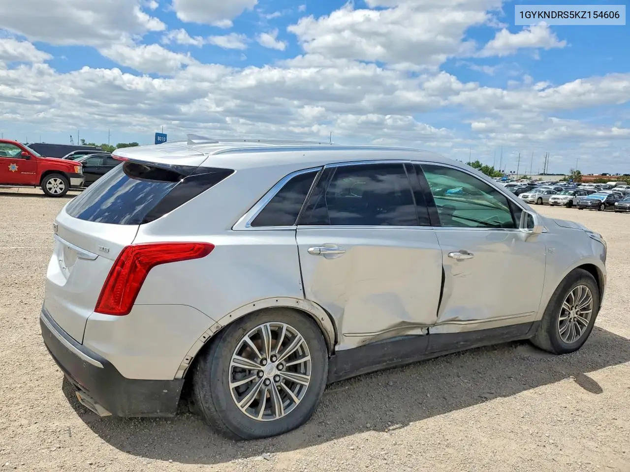 2019 Cadillac Xt5 Luxury VIN: 1GYKNDRS5KZ154606 Lot: 57418466