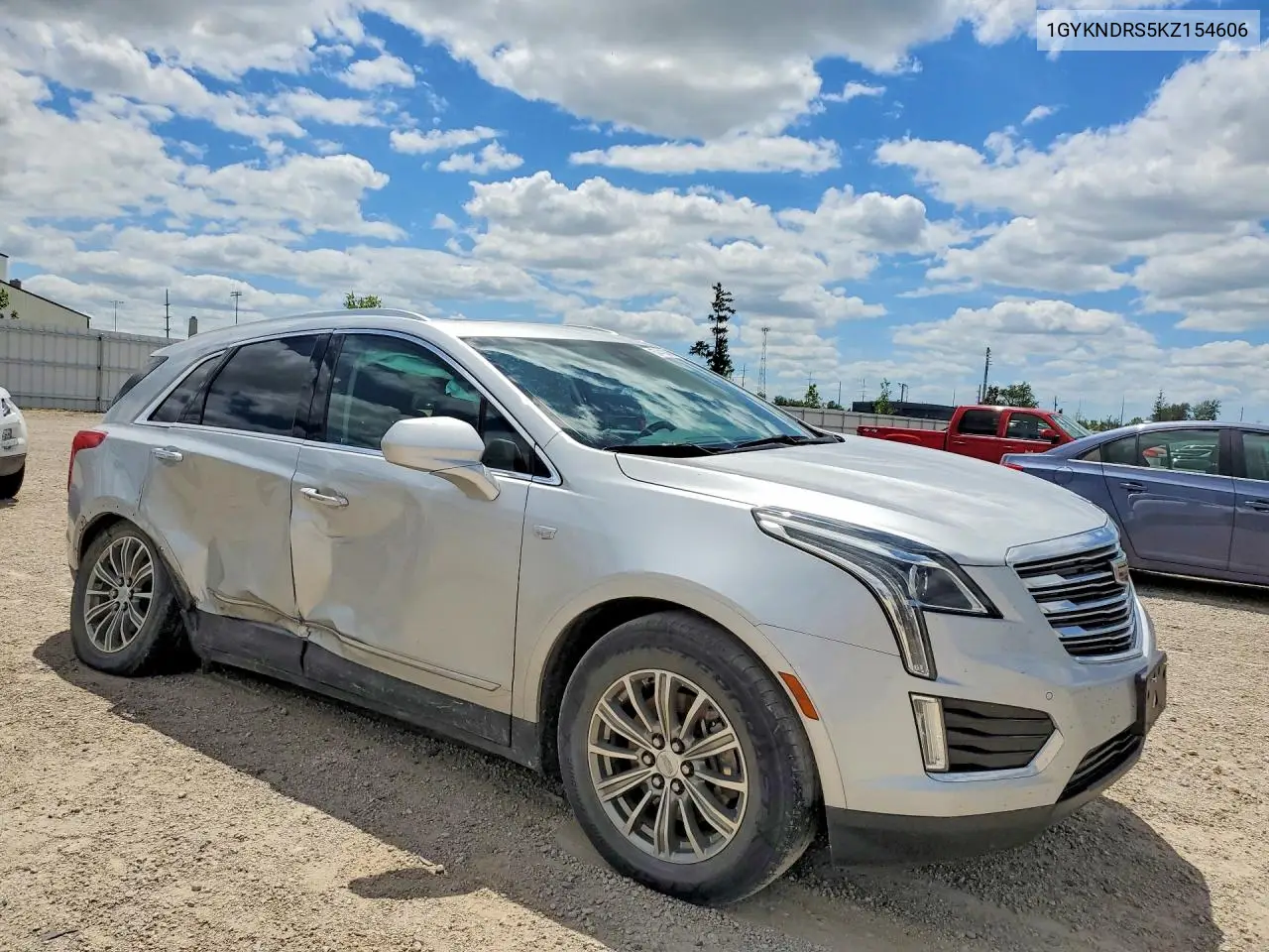 2019 Cadillac Xt5 Luxury VIN: 1GYKNDRS5KZ154606 Lot: 57418466