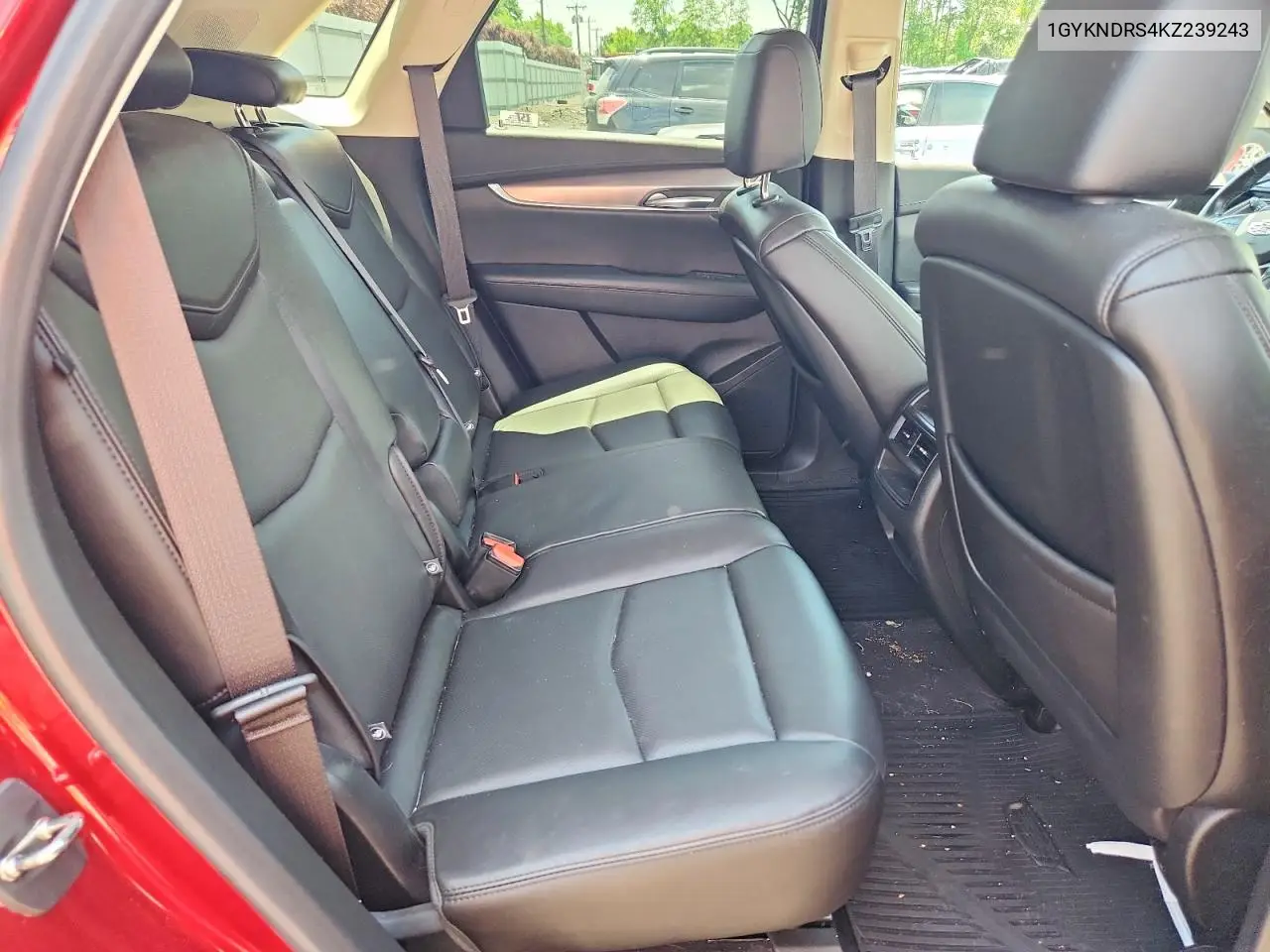 2019 Cadillac Xt5 Luxury VIN: 1GYKNDRS4KZ239243 Lot: 58190536