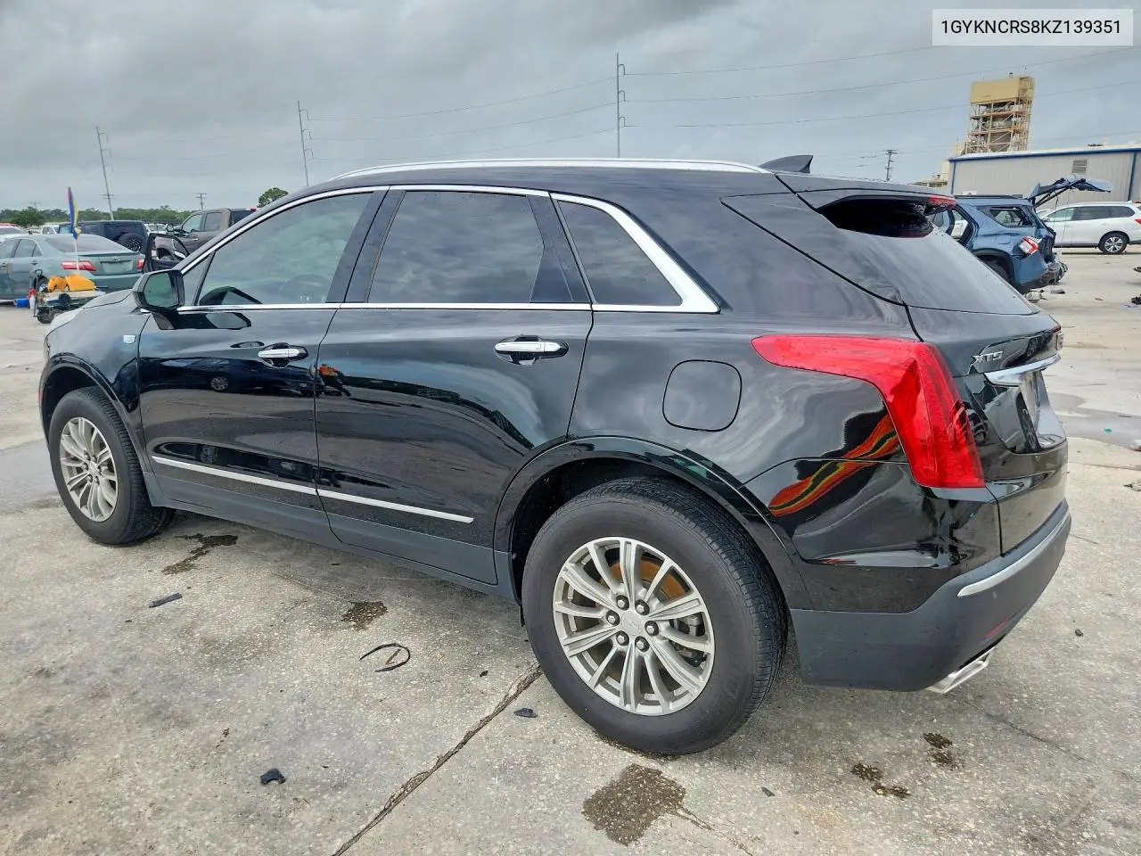 2019 Cadillac Xt5 Luxury VIN: 1GYKNCRS8KZ139351 Lot: 58398626