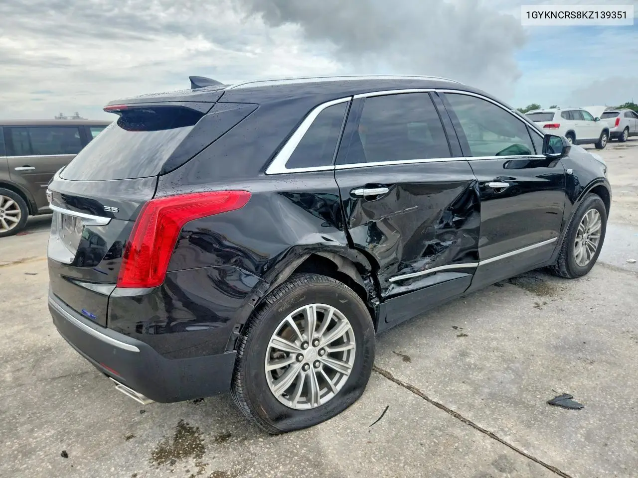 2019 Cadillac Xt5 Luxury VIN: 1GYKNCRS8KZ139351 Lot: 58398626