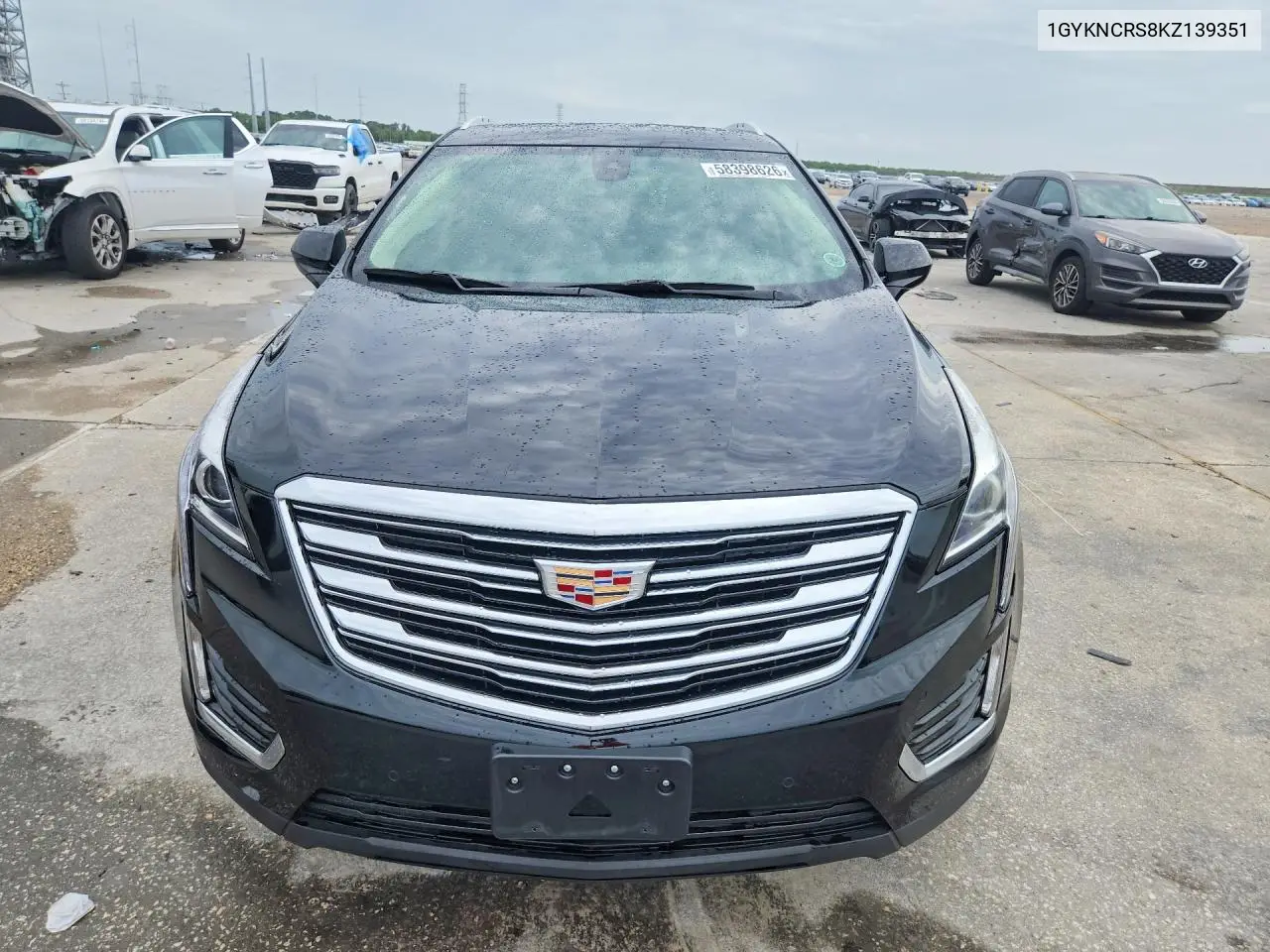 2019 Cadillac Xt5 Luxury VIN: 1GYKNCRS8KZ139351 Lot: 58398626