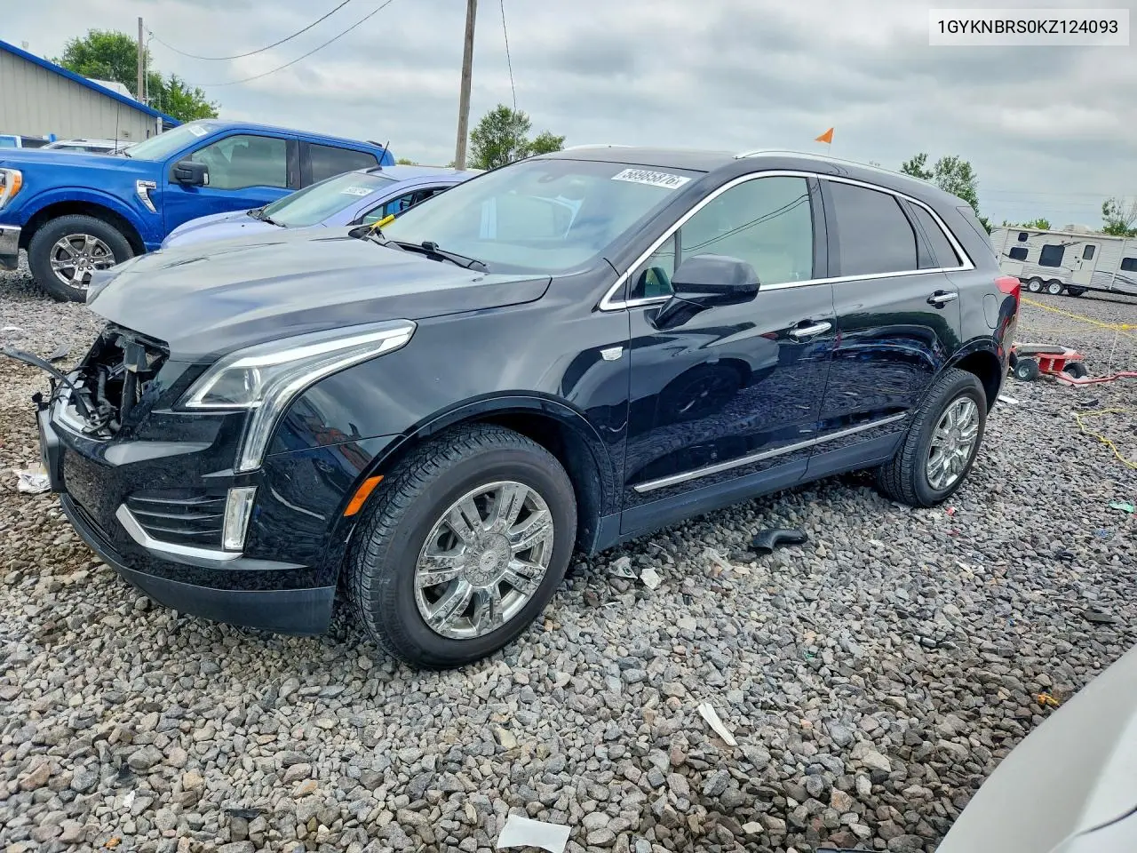 2019 Cadillac Xt5 VIN: 1GYKNBRS0KZ124093 Lot: 58985876