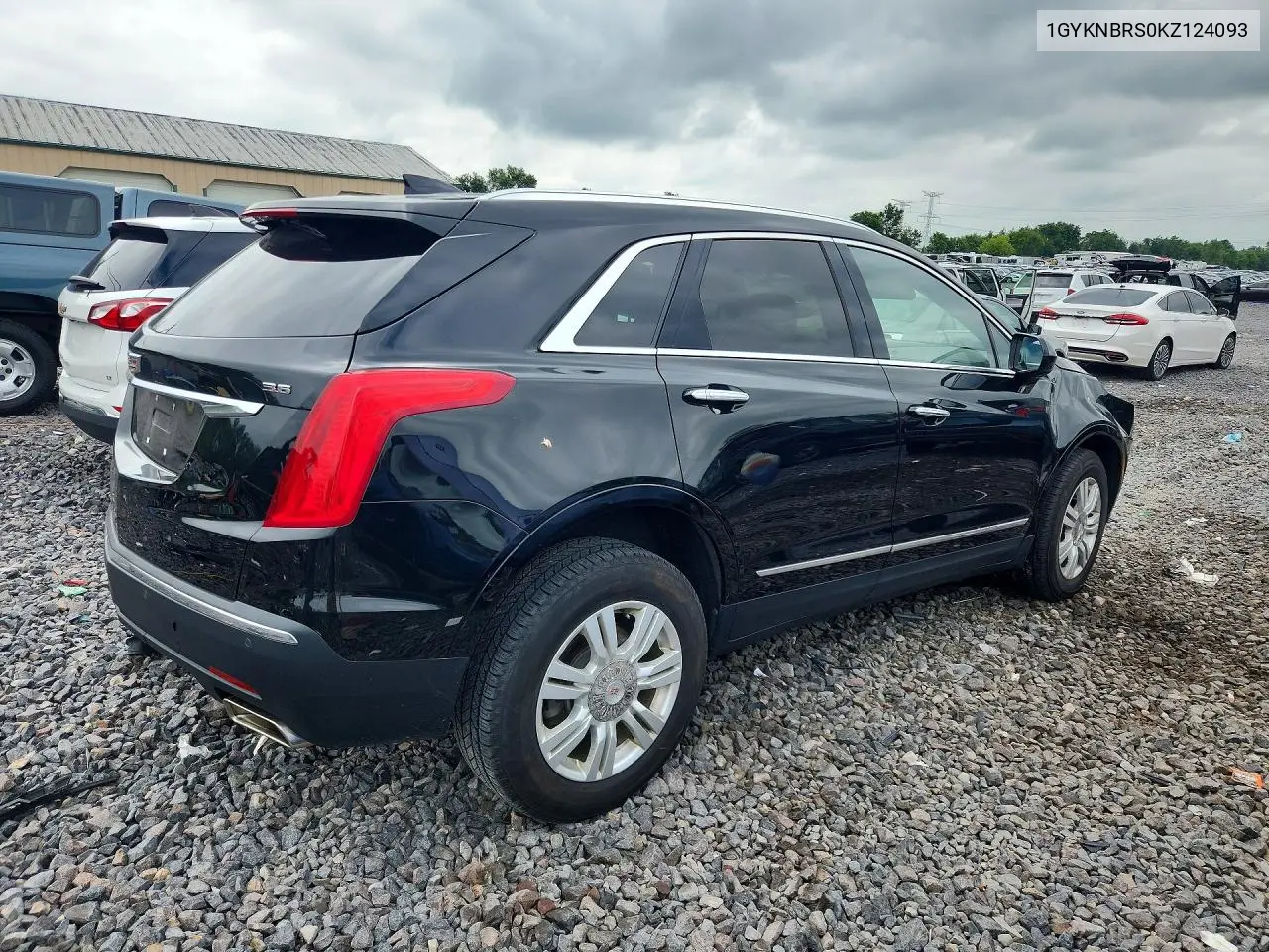 2019 Cadillac Xt5 VIN: 1GYKNBRS0KZ124093 Lot: 58985876