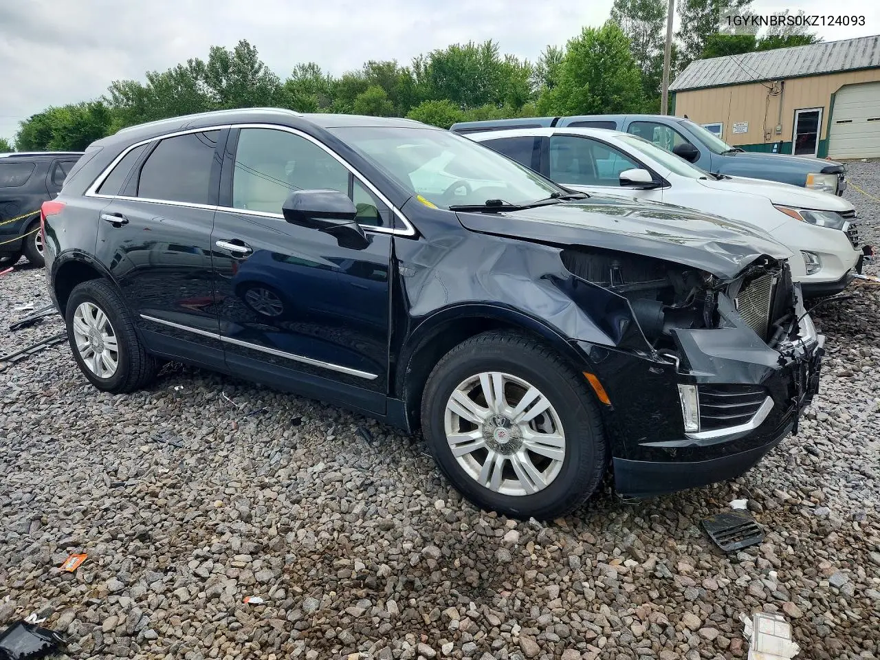 2019 Cadillac Xt5 VIN: 1GYKNBRS0KZ124093 Lot: 58985876