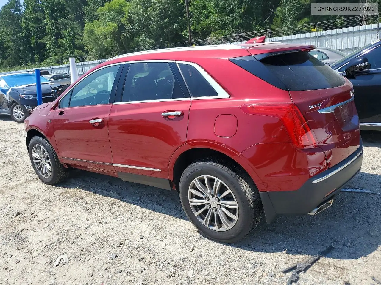 2019 Cadillac Xt5 Luxury VIN: 1GYKNCRS9KZ277920 Lot: 58994586