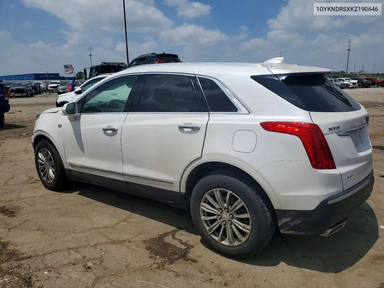 2019 Cadillac Xt5 Luxury VIN: 1GYKNDRSXKZ190646 Lot: 59362036