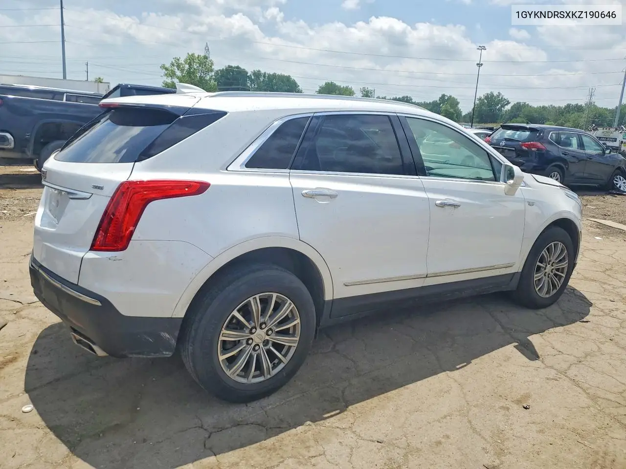 2019 Cadillac Xt5 Luxury VIN: 1GYKNDRSXKZ190646 Lot: 59362036