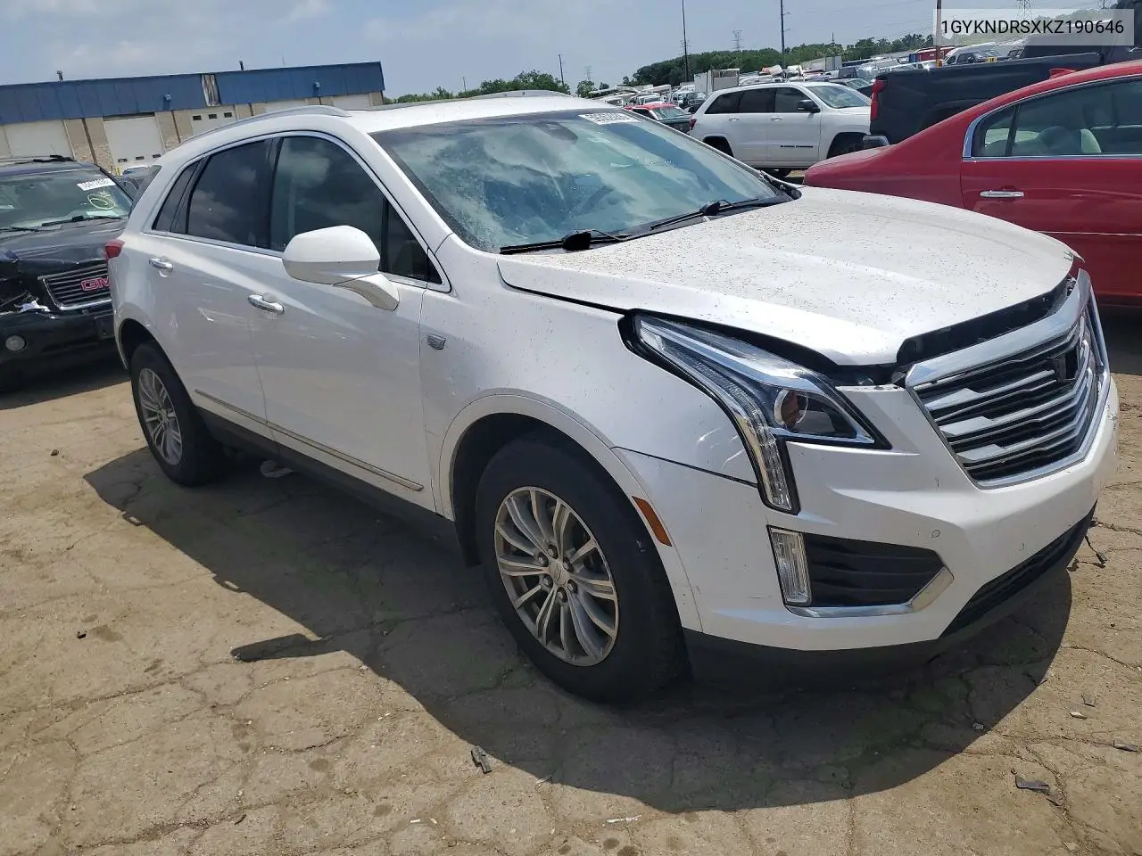 2019 Cadillac Xt5 Luxury VIN: 1GYKNDRSXKZ190646 Lot: 59362036
