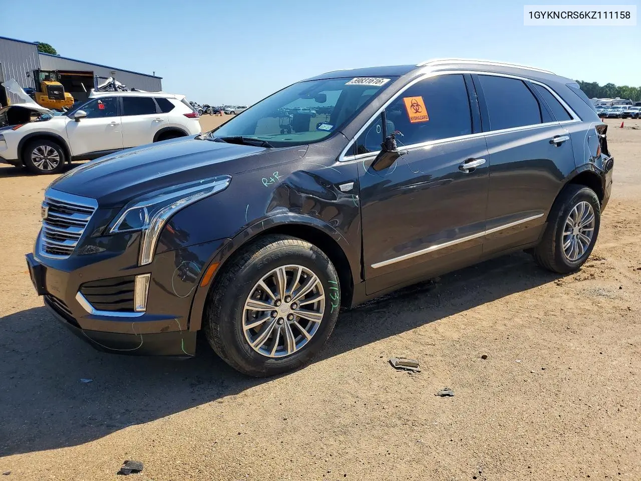 2019 Cadillac Xt5 Luxury VIN: 1GYKNCRS6KZ111158 Lot: 59831616