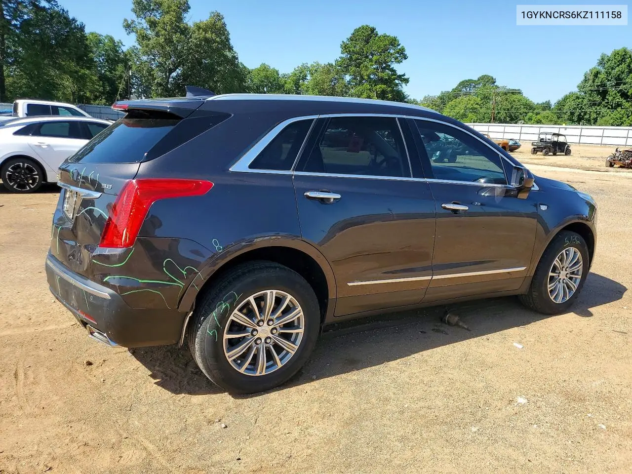 2019 Cadillac Xt5 Luxury VIN: 1GYKNCRS6KZ111158 Lot: 59831616