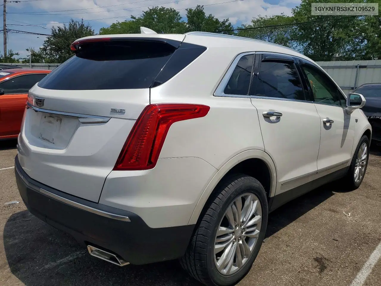 2019 Cadillac Xt5 Premium Luxury VIN: 1GYKNFRS3KZ109529 Lot: 59872066