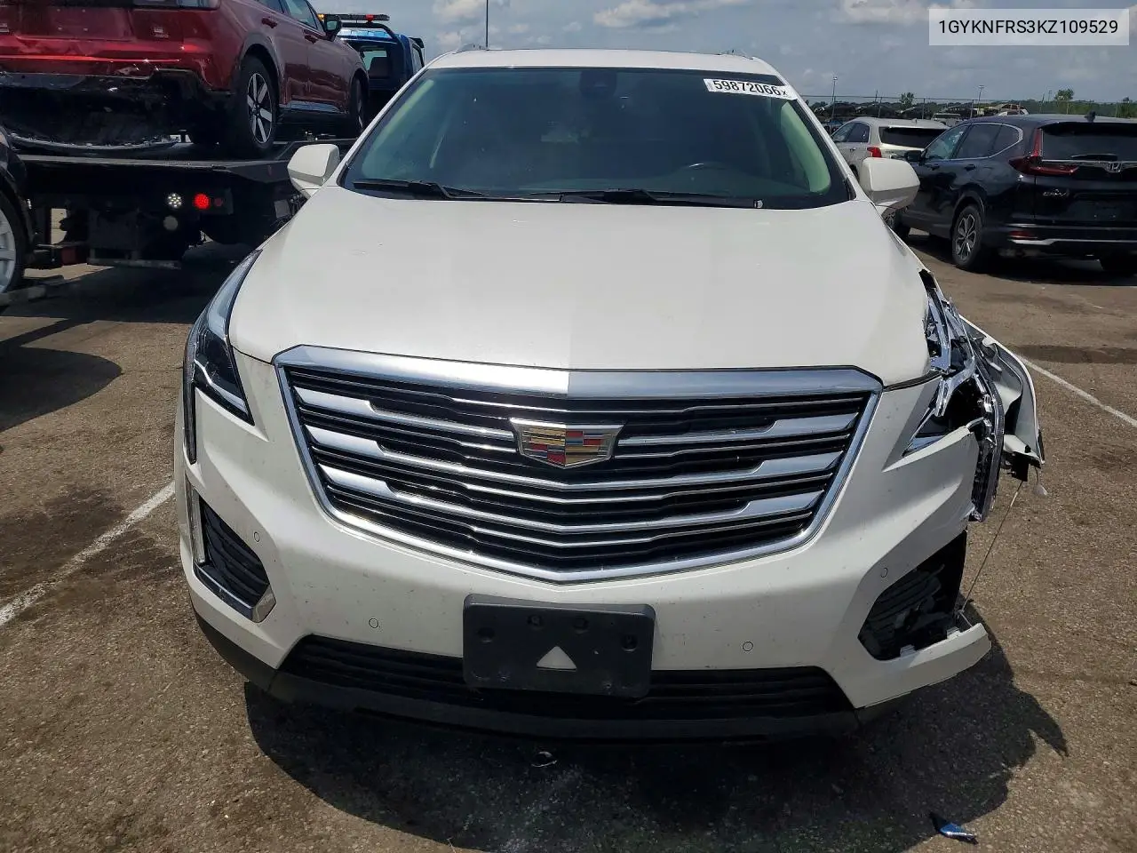 2019 Cadillac Xt5 Premium Luxury VIN: 1GYKNFRS3KZ109529 Lot: 59872066