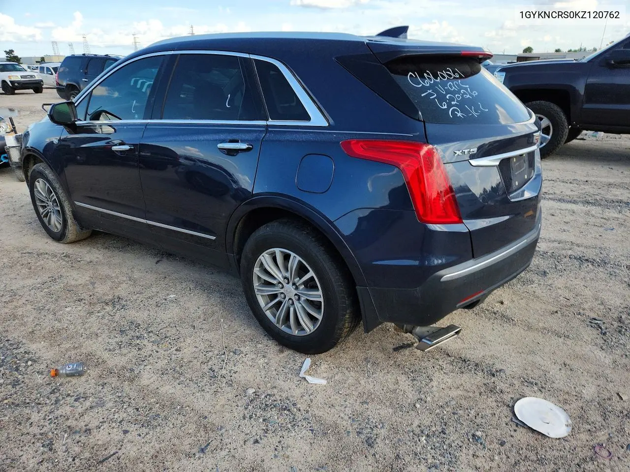 2019 Cadillac Xt5 Luxury VIN: 1GYKNCRS0KZ120762 Lot: 59913076