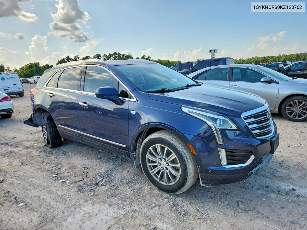 2019 Cadillac Xt5 Luxury VIN: 1GYKNCRS0KZ120762 Lot: 59913076